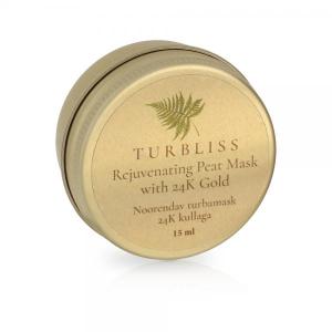 Noorendav turbamask 24K kullaga 150ml, TURBLISS